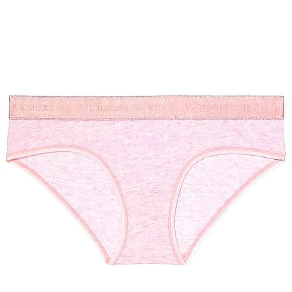 VICTORIA'S SECRET Logo Cotton Hiphugger Panty size medium - Picture 1 of 14
